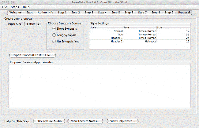 Snowflake Pro Proposal