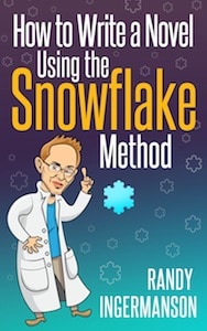 The cover art for my book How to Write a Novel Using the Snowflake Method.